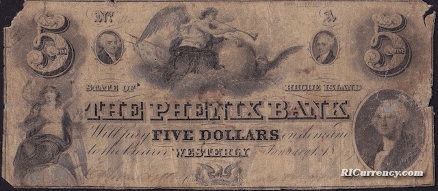 Phenix Bank $5