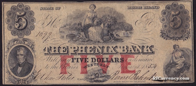 Phenix Bank $5