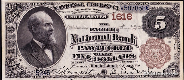 Pacific National Bank $5