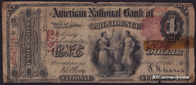 American National Bank $1