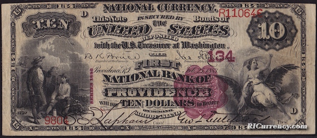 First National Bank $10