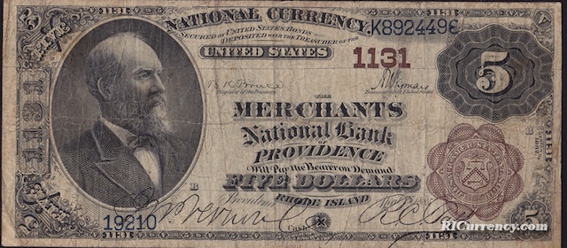 Merchants National Bank $5