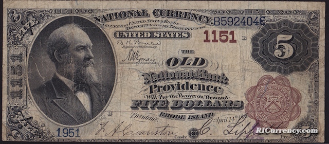 Old National Bank $5