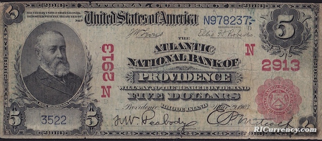 Atlantic National Bank $5