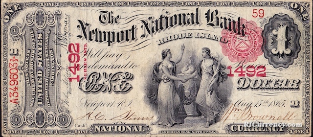 Newport National Bank $1