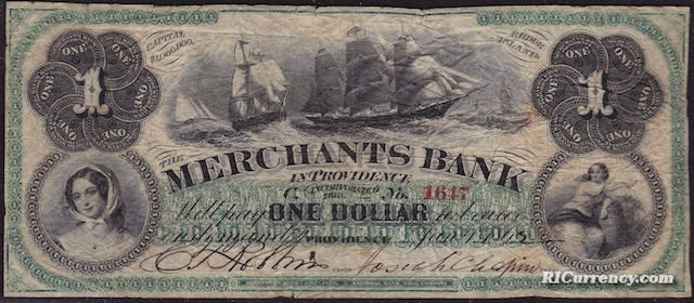 Merchants Bank $1