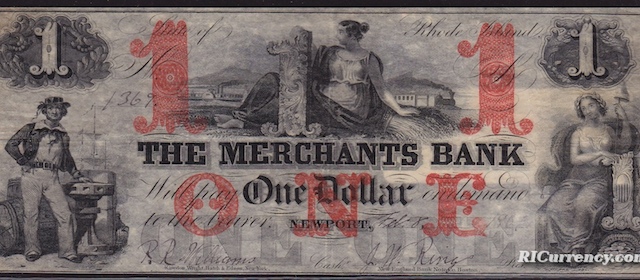 Merchants Bank $1
