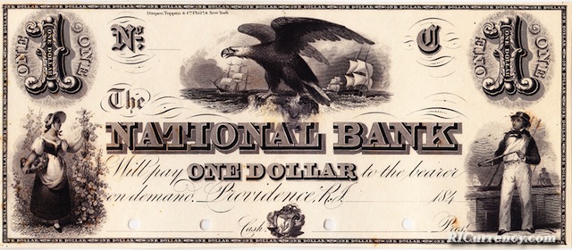 National Bank $1