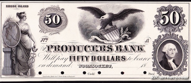 Producers Bank $50