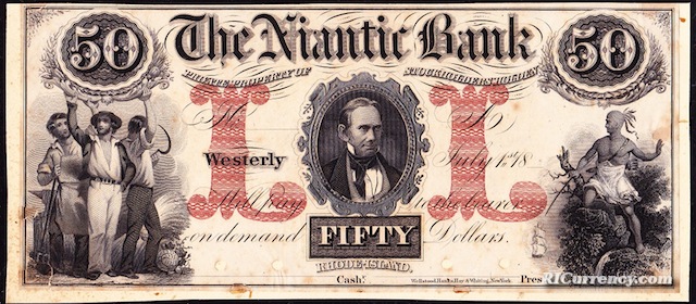 Niantic Bank $50