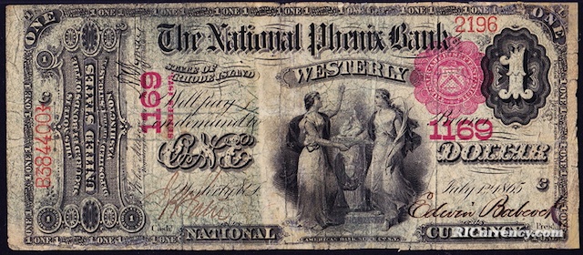 National Phenix Bank $1