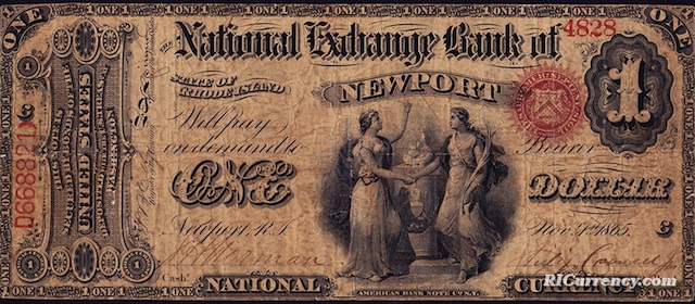 National Exchange Bank $1