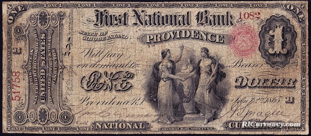 First National Bank $1