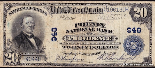 Phenix National Bank $20
