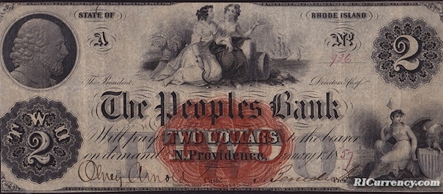 Peoples Bank $2