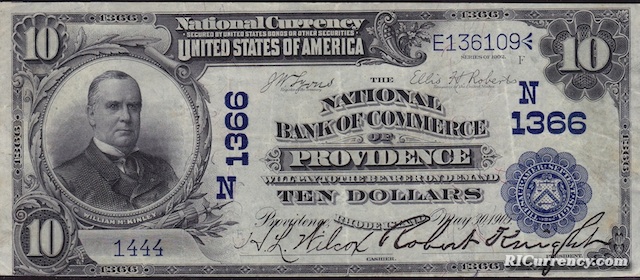 National Bank of Commerce $10