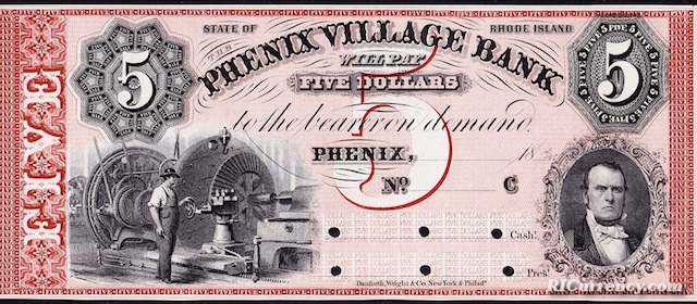 Phenix Village Bank $5