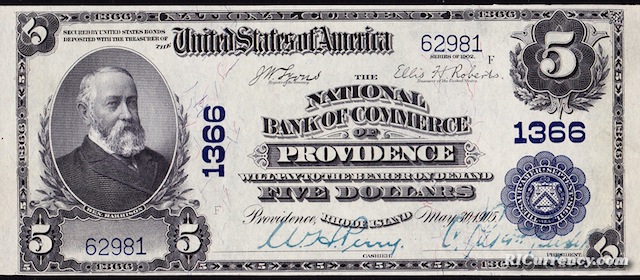 National Bank of Commerce $5