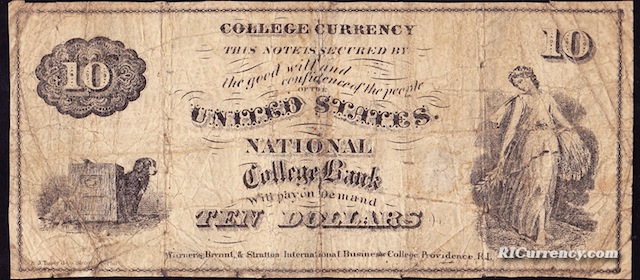 National College Bank $10