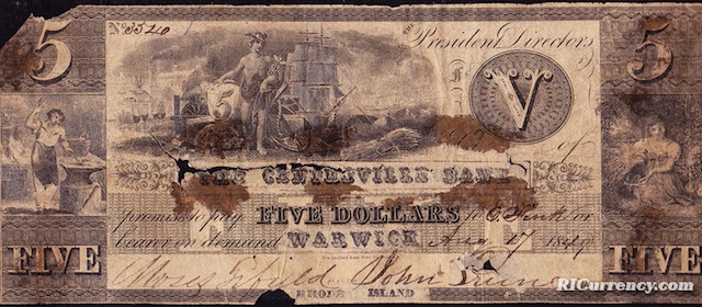 Centreville Bank $5