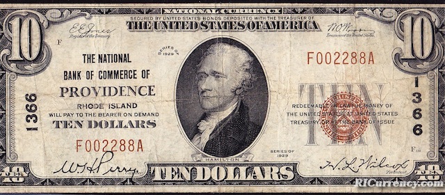 National Bank of Commerce $10