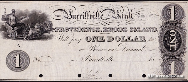 Burrillville Bank $1