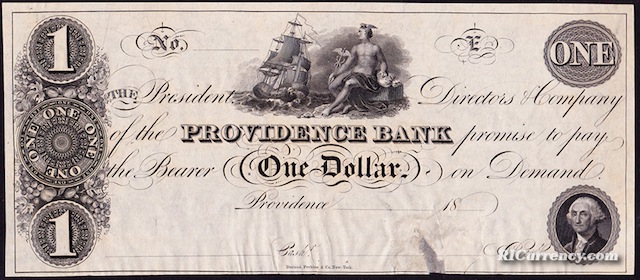 Providence Bank $1