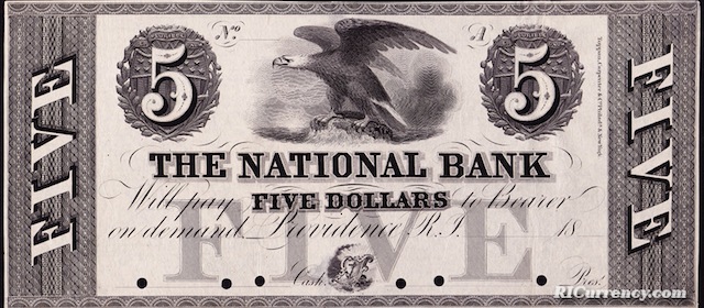 National Bank $5