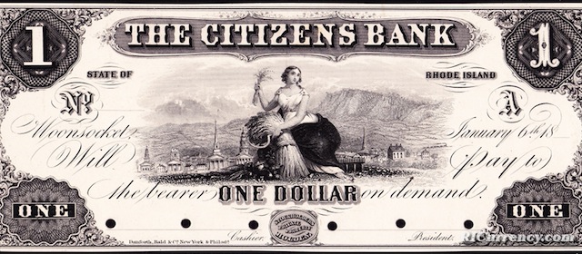 Citizens Bank $1