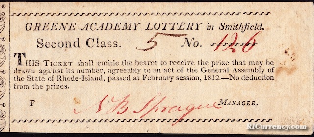Greene Academy Lottery Ticket