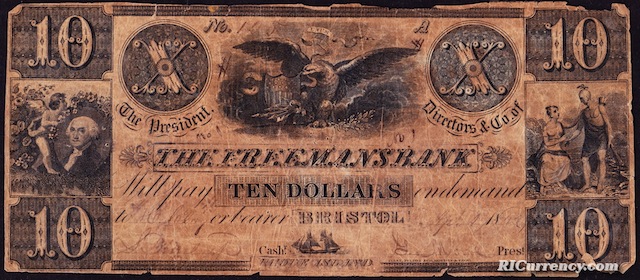 Freemans Bank $10