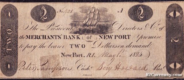 Merchants Bank $2