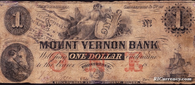 Mount Vernon Bank $1