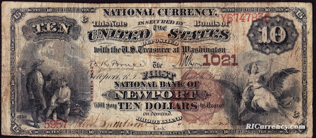 First National Bank of Newport $10