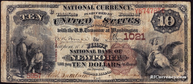 First National Bank of Newport $10