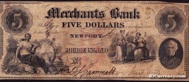 Merchants Bank $5