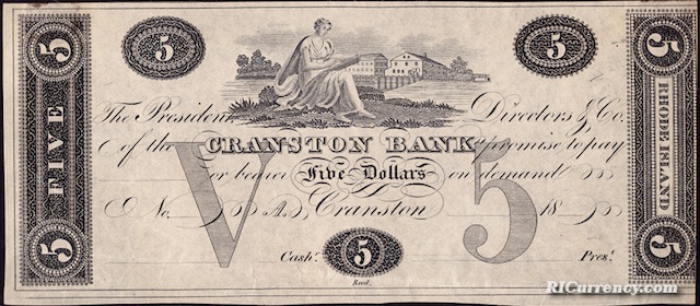 Cranston Bank $5