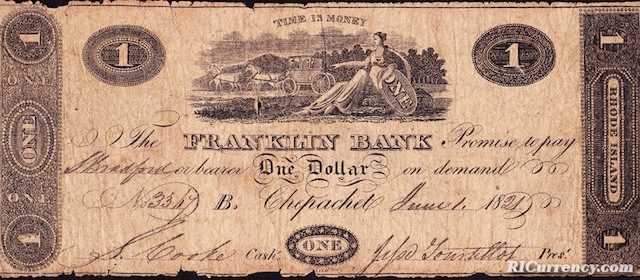 Franklin Bank $1