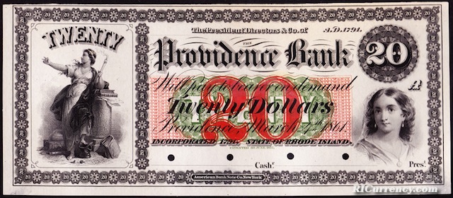 Providence Bank $20