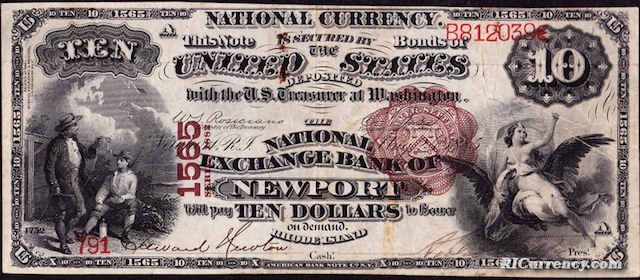 National Exchange Bank $10