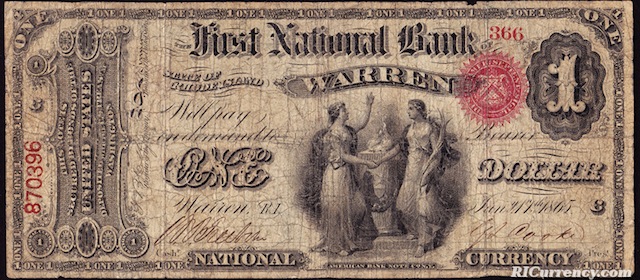 First National Bank of Warren $1