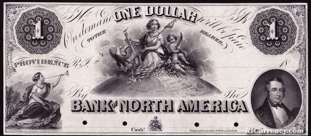 Bank of North America $1