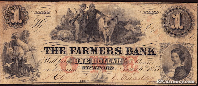 Famers Bank $1