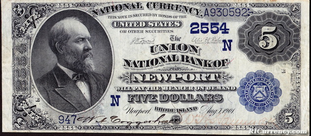 Union National Bank $5