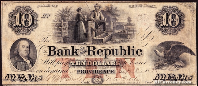 Bank of the Republic $10