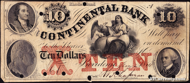 Continental Bank $10