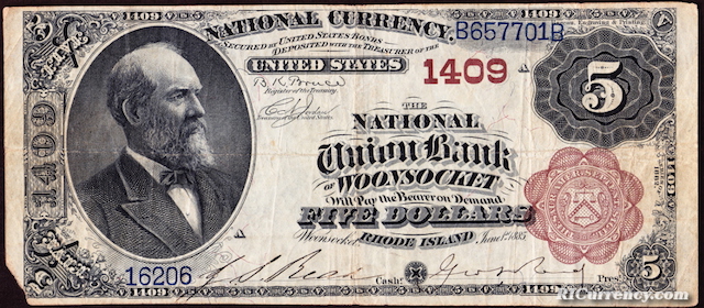 National Union Bank $5