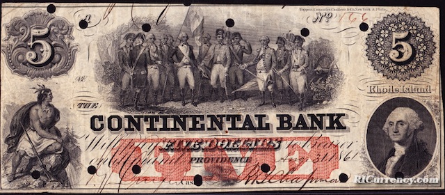 Continental Bank $5