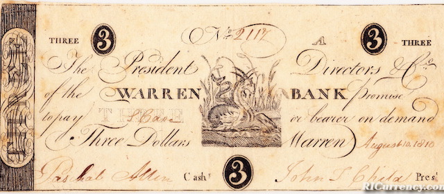 Warren Bank $3