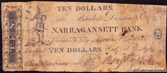 Narragansett Bank $10